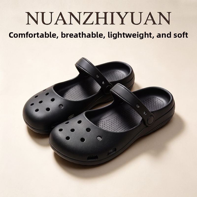 夏の新作レディースキュートバレエシューズ レトロEVA素材  - Water Shoes のレビューと価格