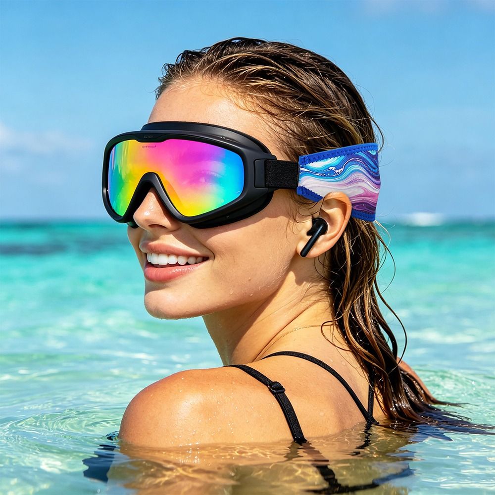 快適な防水ダイビングマスクストラップネオプレン耐久性のあるシ - Diving Mask のレビューと価格