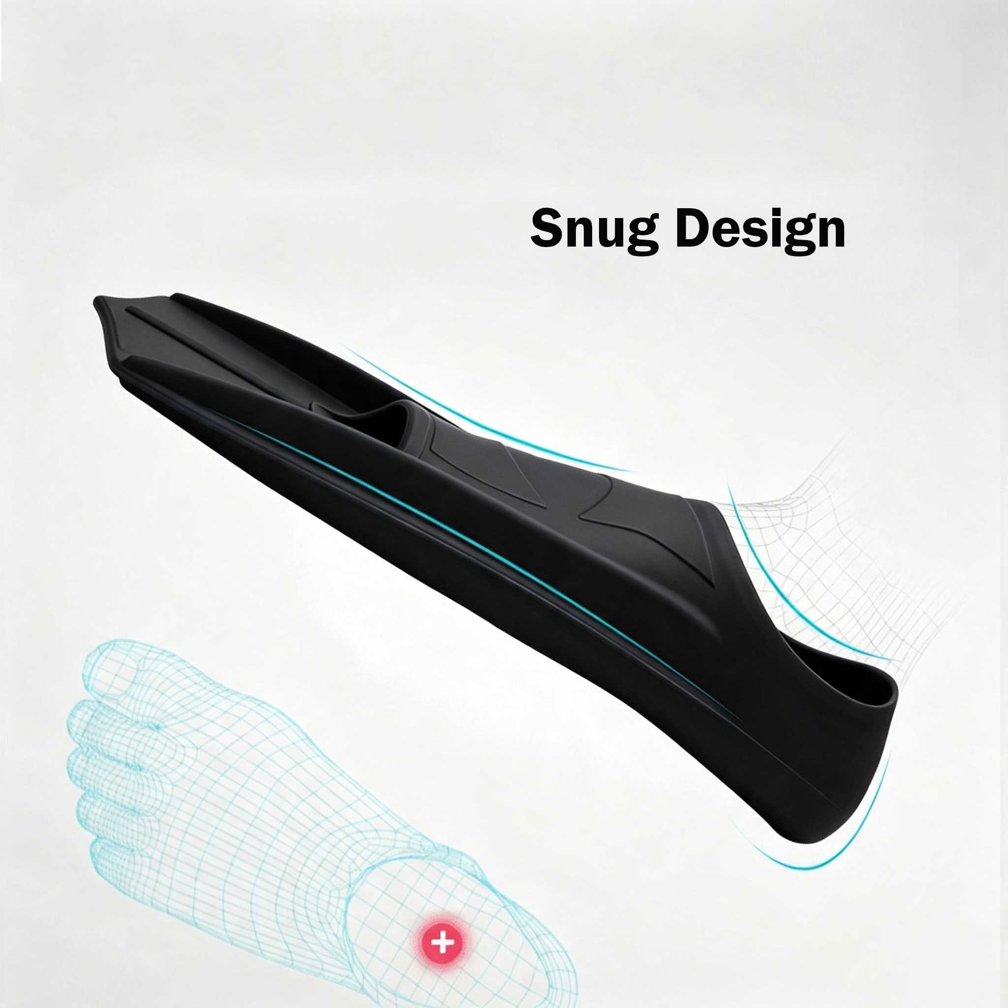 シリコン製スイミングショートフィン、シュノーケルフィン、フロ - Flippers Swimming のレビューと価格