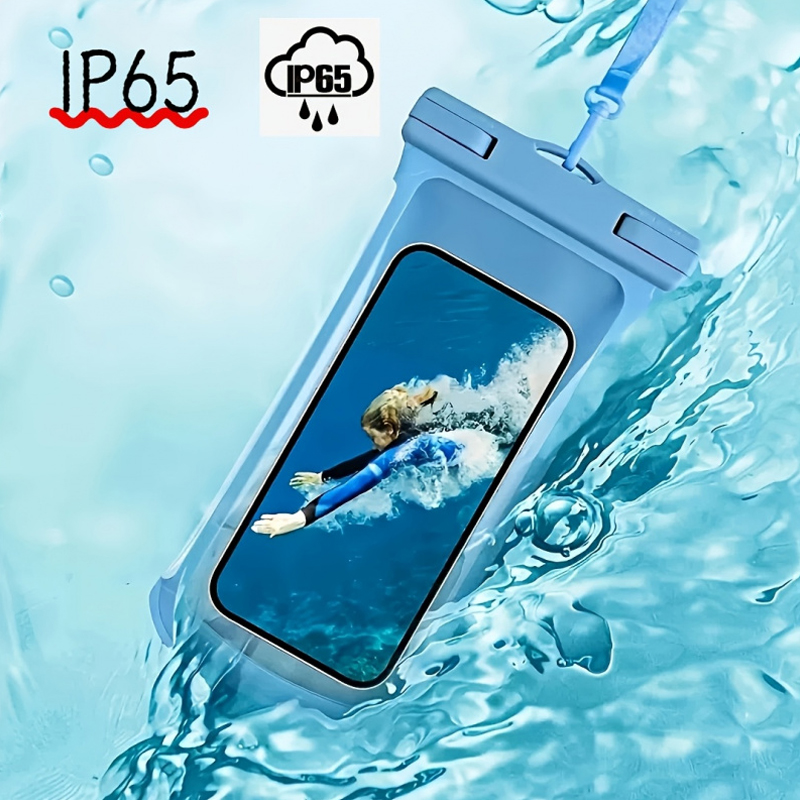 水中、雪中、雨林での使用に最適な、透明で防水性のある携帯電話 - Dry Bag Waterproof のレビューと価格