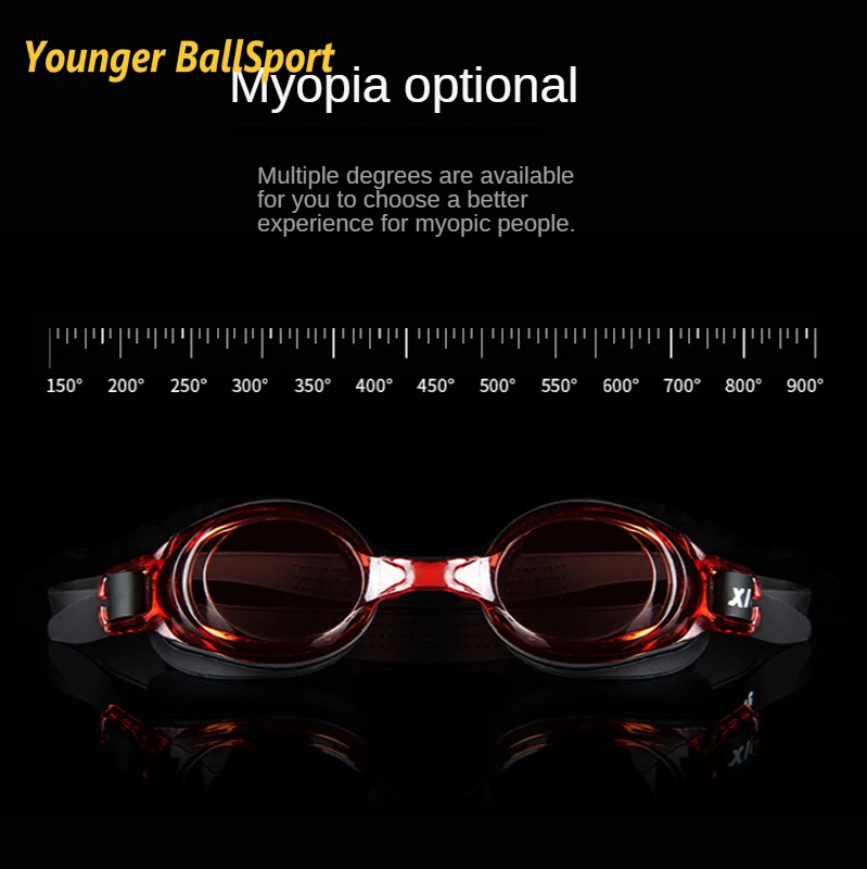 近視水泳ゴーグル女性用水泳キャップ水泳メガネ防曇 UV 防水 - Goggles Swim のレビューと価格
