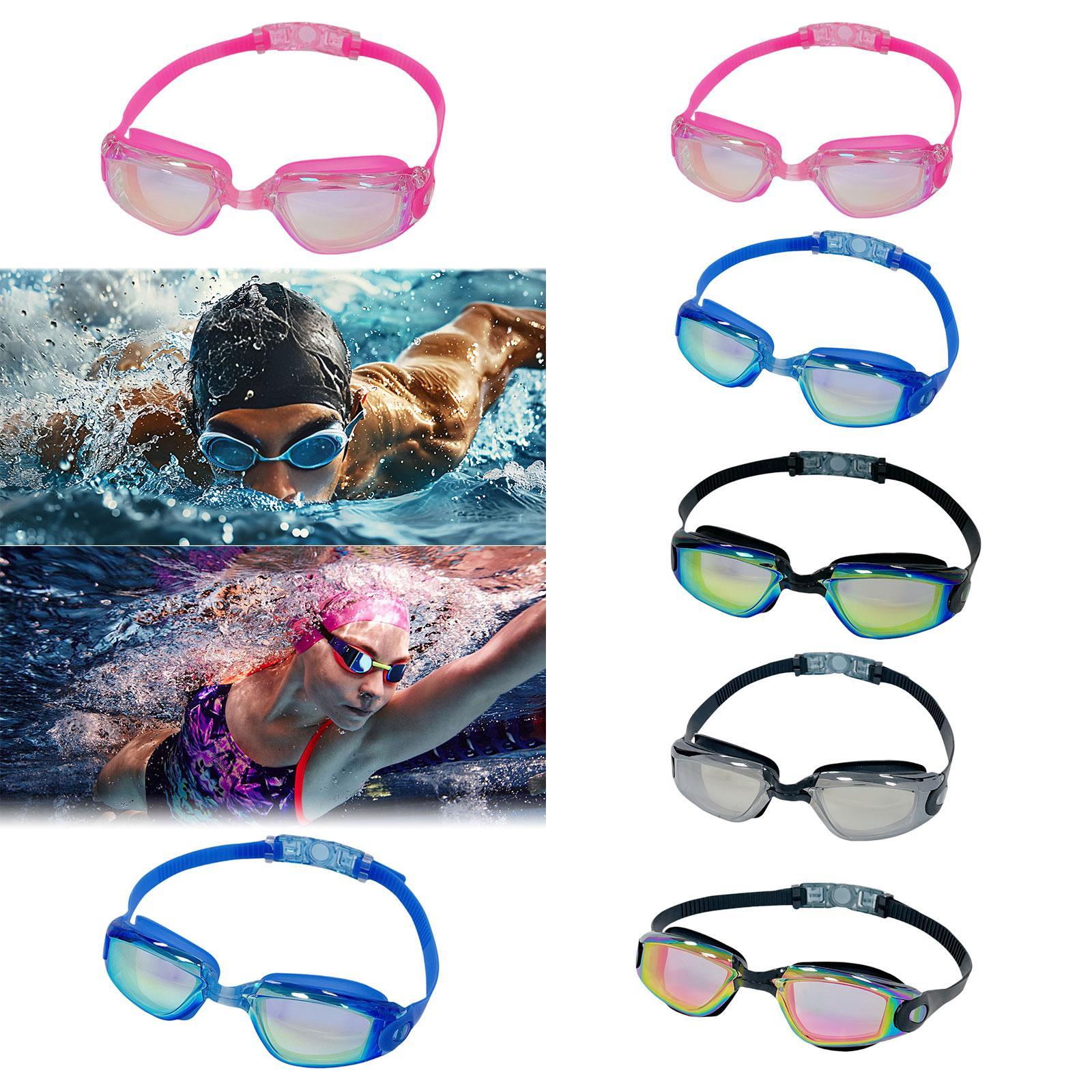 大人用スイムゴーグル 曇り止め クリアビジョン 防水シリコン - Goggles Swim のレビューと価格