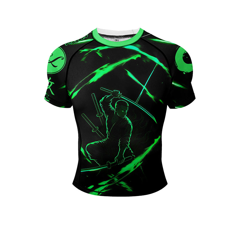 新しいノーギBJJシャツ柔術キックボクシングトレーニングラッ - Rash Guard のレビューと価格