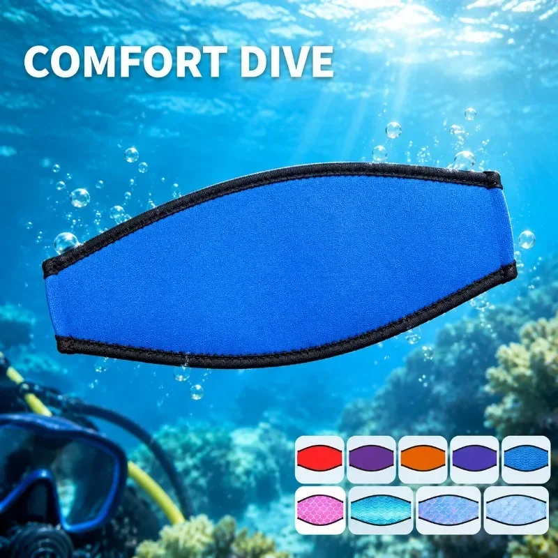 ネオプレン製ダイビングマスクストラップカバー、シュノーケル用 - Diving Mask のレビューと価格