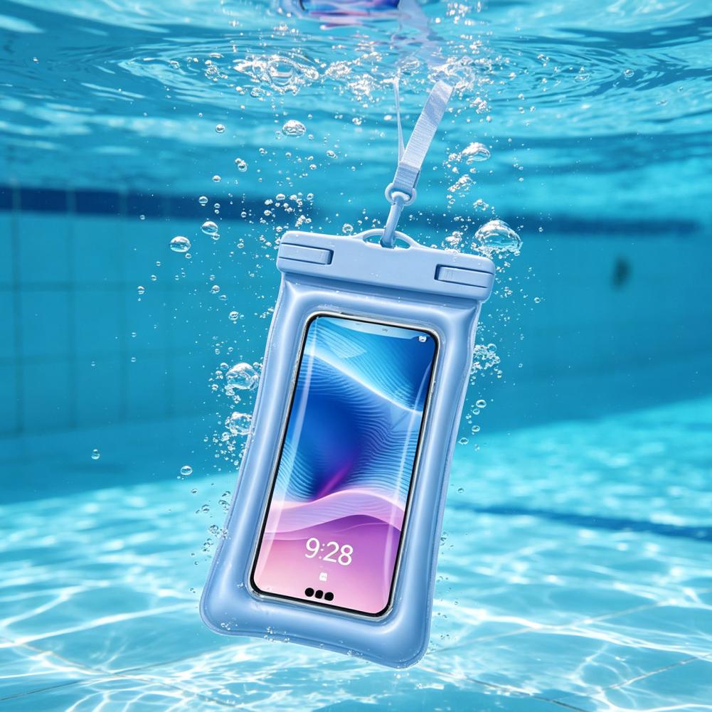 防水電話ポーチ、取り外し可能なストラップ付き、透明フローティ - Dry Bag Waterproof のレビューと価格