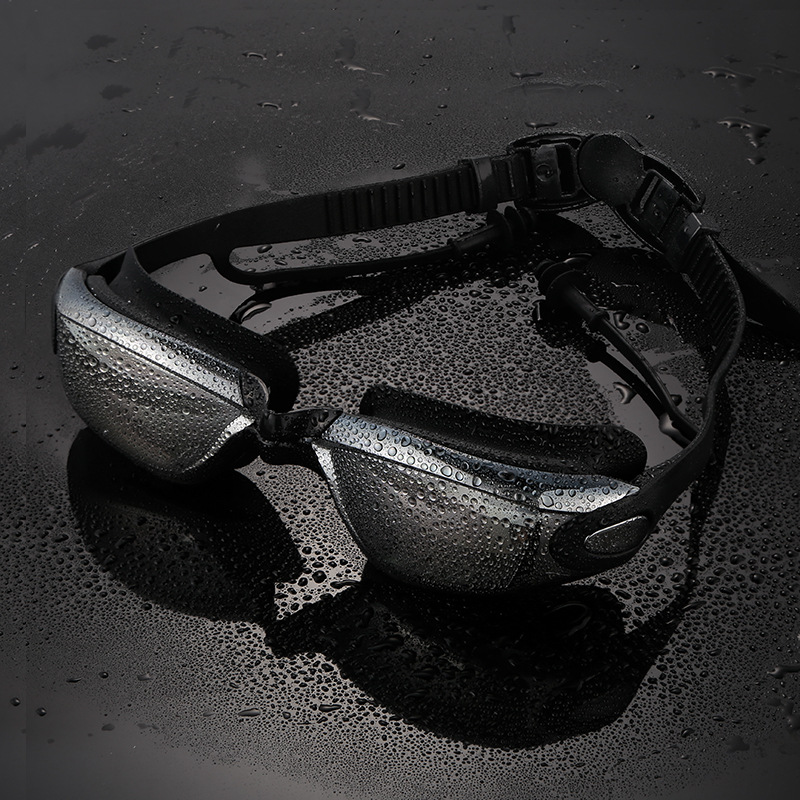 高精細防曇近視水泳ゴーグルスモールフレーム銀メッキレンズ防水 - Goggles Swim のレビューと価格