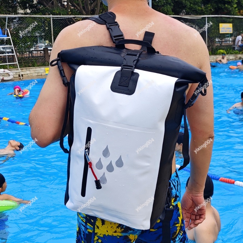 大容量PVC防水バックパック アウトドアドリフティングドライ - Dry Bag Waterproof のレビューと価格