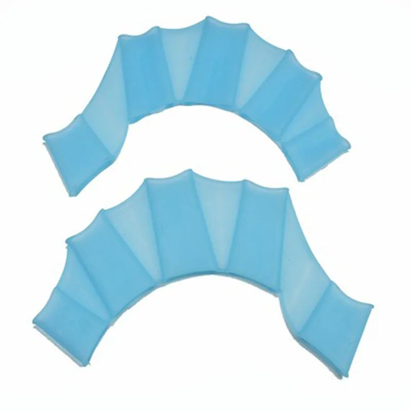 1 ペア手水かき手袋パッド足ひれ水泳トレーニングホット販売男 - Flippers Swimming のレビューと価格