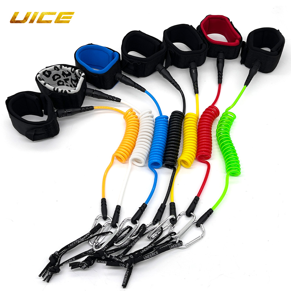 UICE 5フィート5mm SUPボードハンドロープサーフリ - Surfboard Leash のレビューと価格