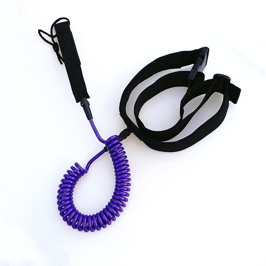 コイル状SUPリーシュ、耐久性のあるTPUとステンレススチー - Surfboard Leash のレビューと価格